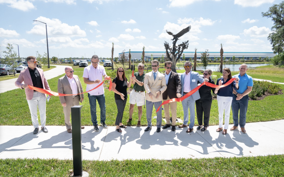 Sansone Group Unveils Tree of American Dreams Sculpture at Legacy Park at Tradition